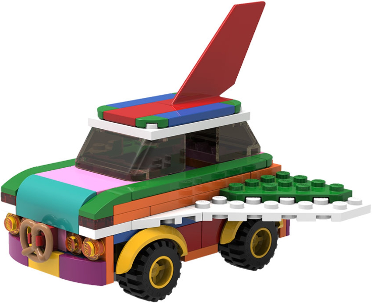 LEGO® 5006890 Rebuildable Flying Car