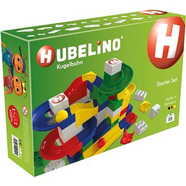 Kuličková dráha Hubelino - set s kostkami Starter 85