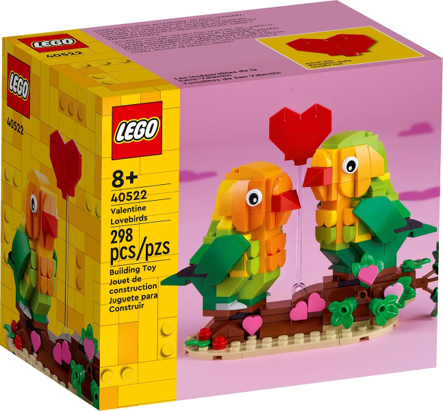 LEGO 40522 Valentýnské hrdličky