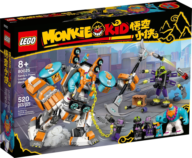 LEGO® Monkie Kid 80025 Sandyho bojový robot
