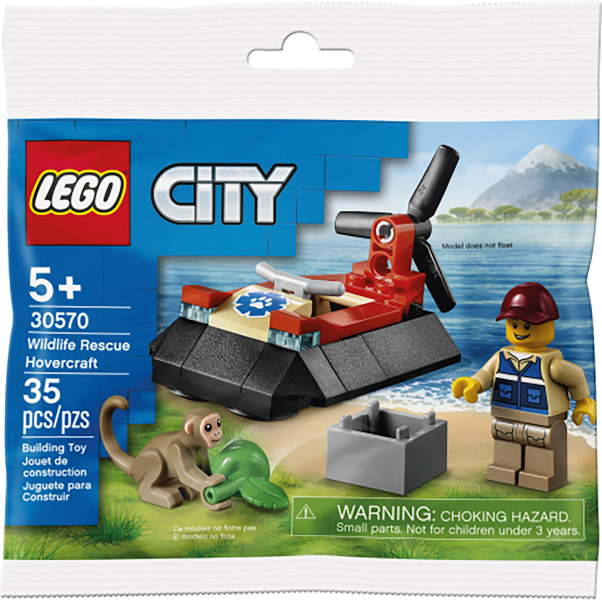 LEGO® City 30570 Záchranné vznášedlo pro divokou zvěř