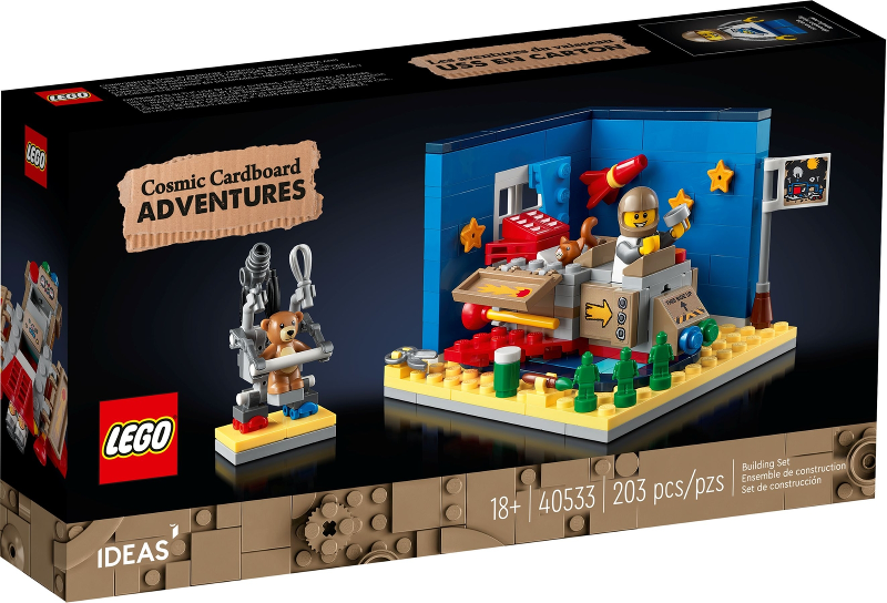 LEGO Ideas 40533 Dobrodružství v raketoplánu z krabic