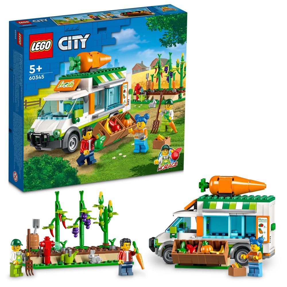 LEGO® CITY 60345 Dodávka na farmářském trhu