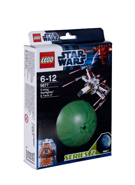 LEGO 9677 STAR WARS Hvězdná stíhačka X-wing a Yavin