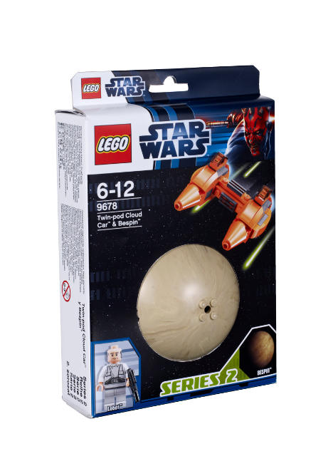 LEGO 9678 STAR WARS Twin-pod Cloud Car & Bespin