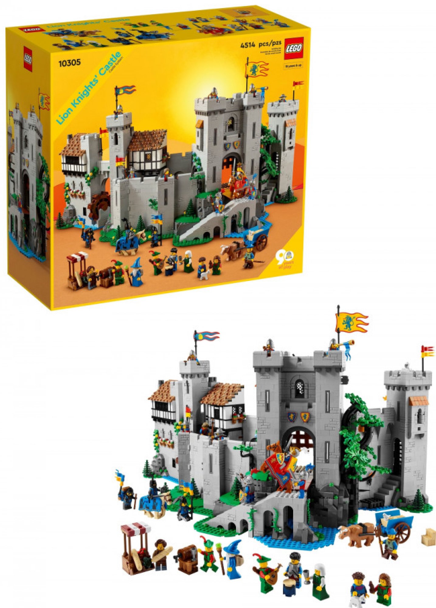 LEGO® Icons 10305 Hrad Lvího rytíře