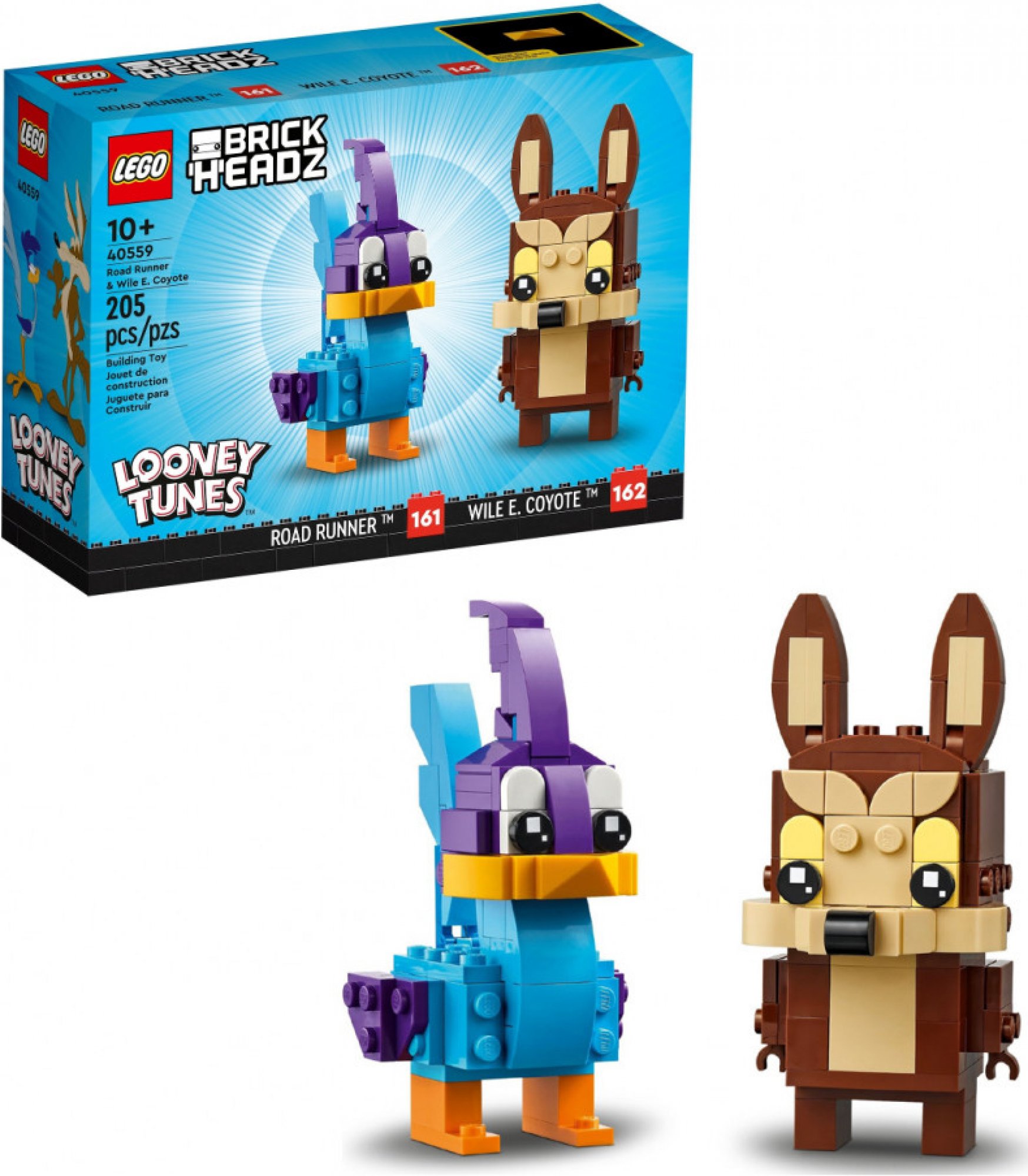 LEGO® BrickHeadz 40559 Road Runner a Wile E. Coyote