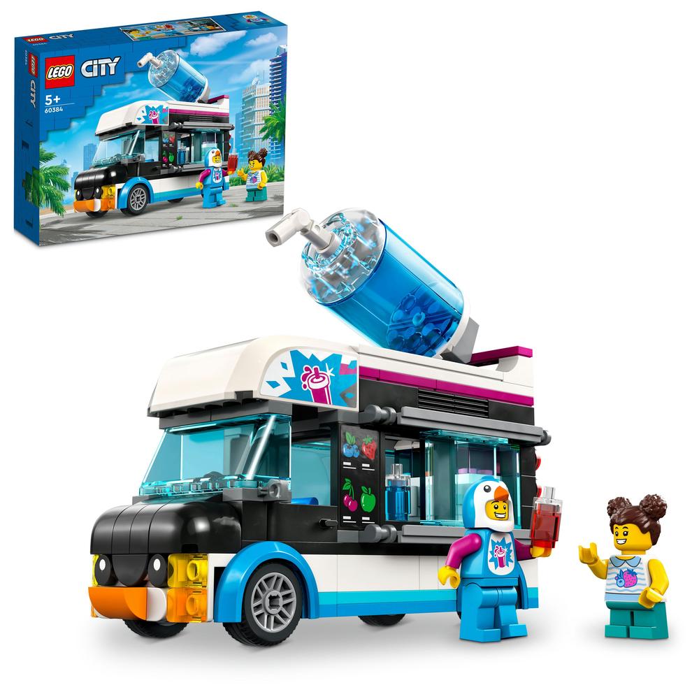 LEGO® CITY 60384 Tučňáčí dodávka s ledovou tříští