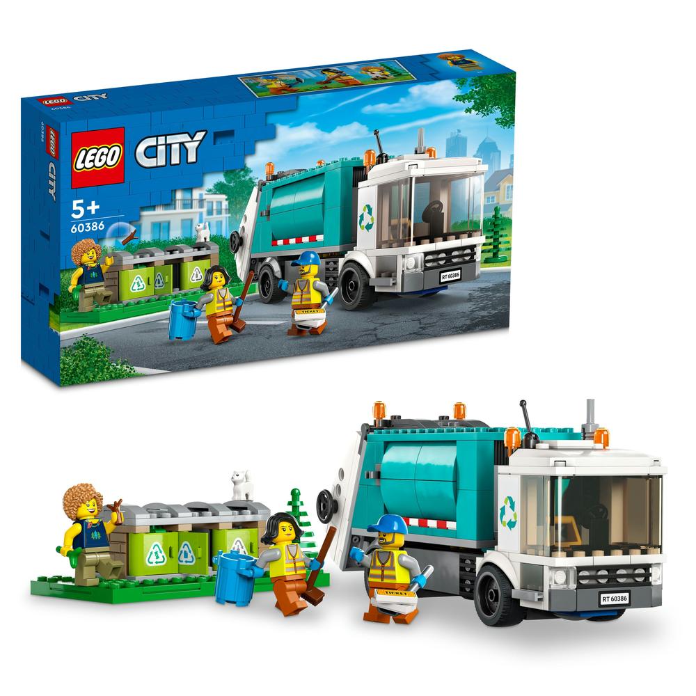 LEGO® CITY 60386 Popelářský vůz