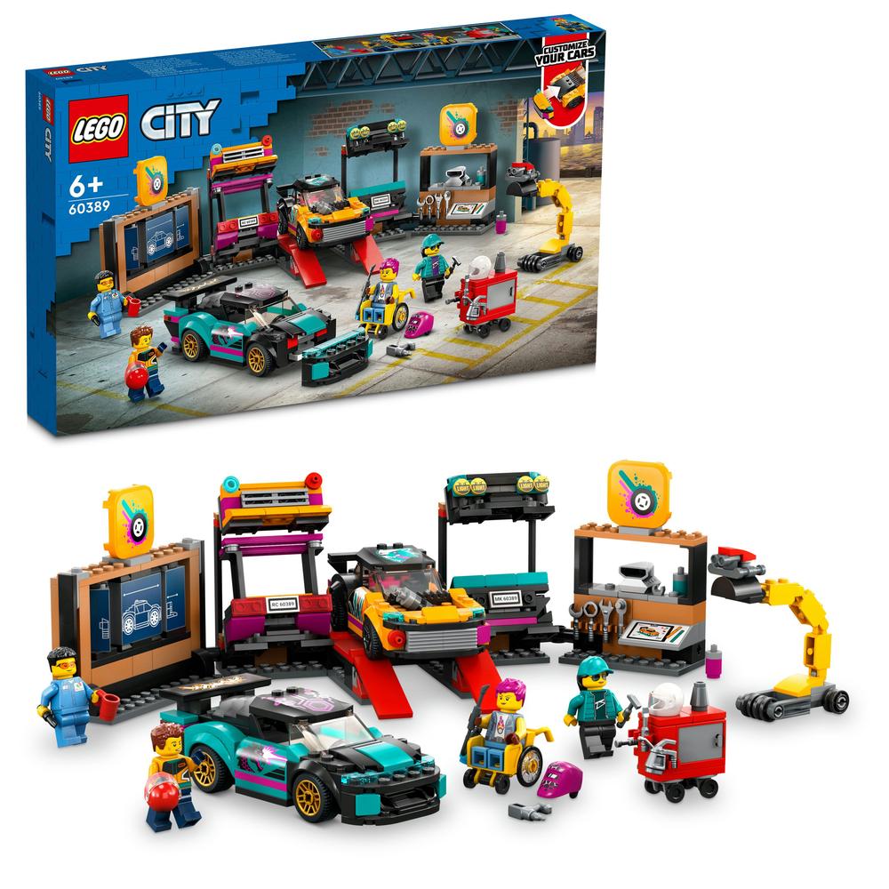 LEGO® CITY 60389 Tuningová autodílna