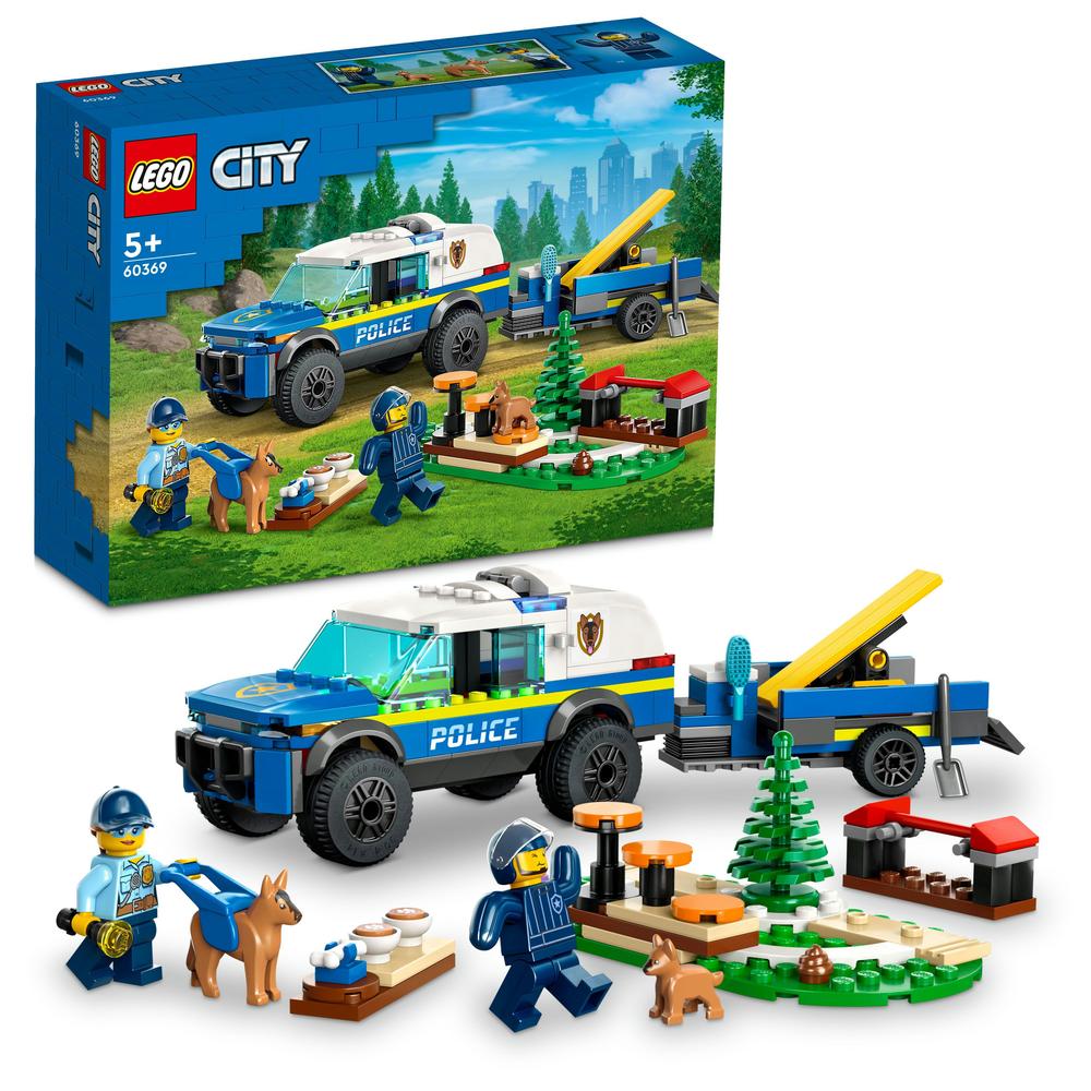 LEGO® CITY 60369 Mobilní cvičiště policejních psů
