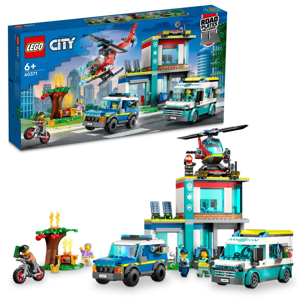 LEGO® CITY 60371 Zásahová centrála