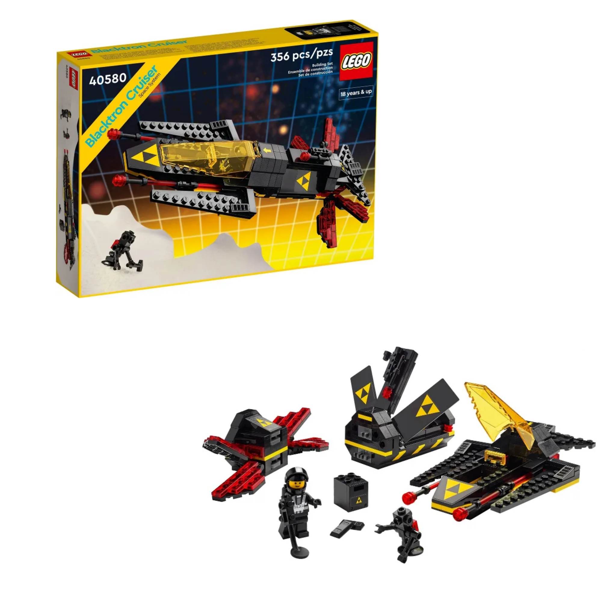 LEGO® Icons 40580 Křižník Blacktron