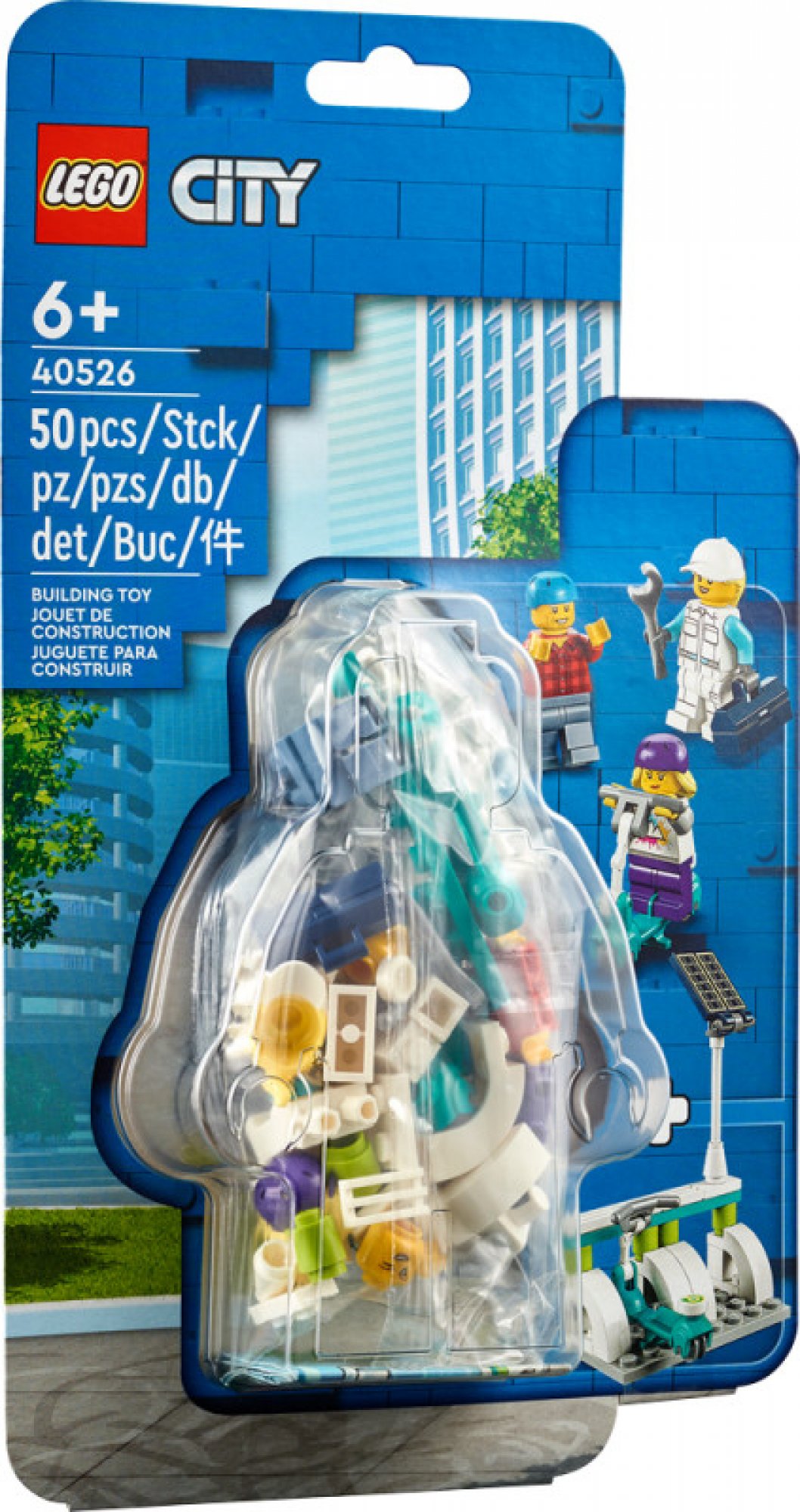 LEGO® City 40526 Elektrické koloběžky a dobíjecí stanice