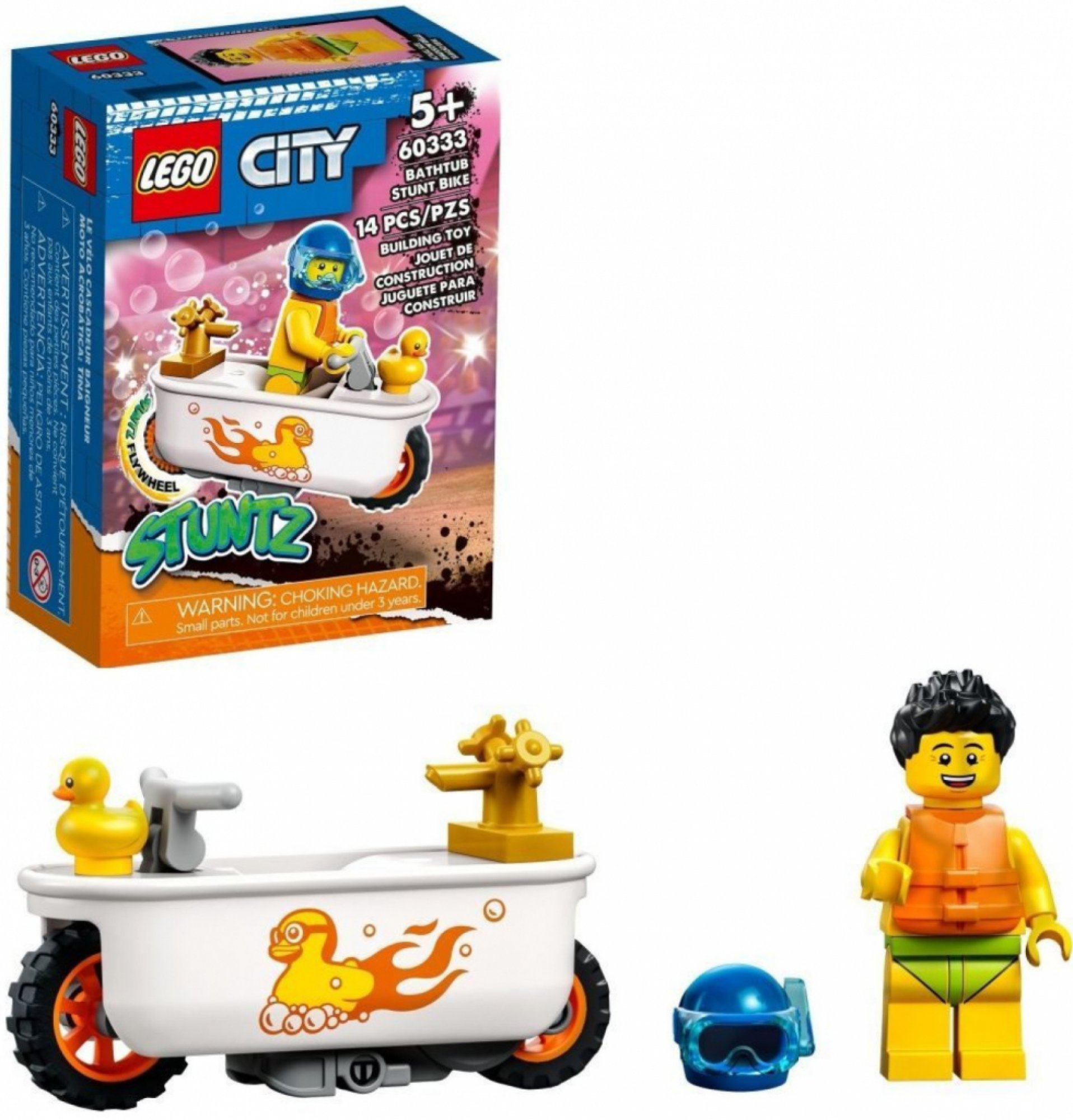 LEGO® City 60333 Vanová kaskadérská motorka
