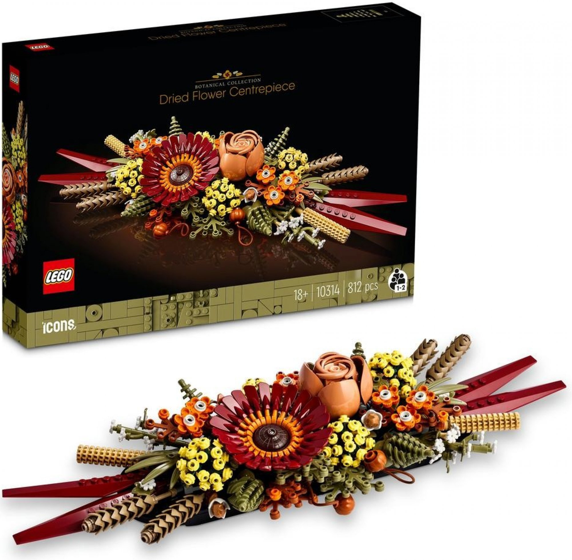 LEGO® Icons 10314 Dekorace ze sušených květů