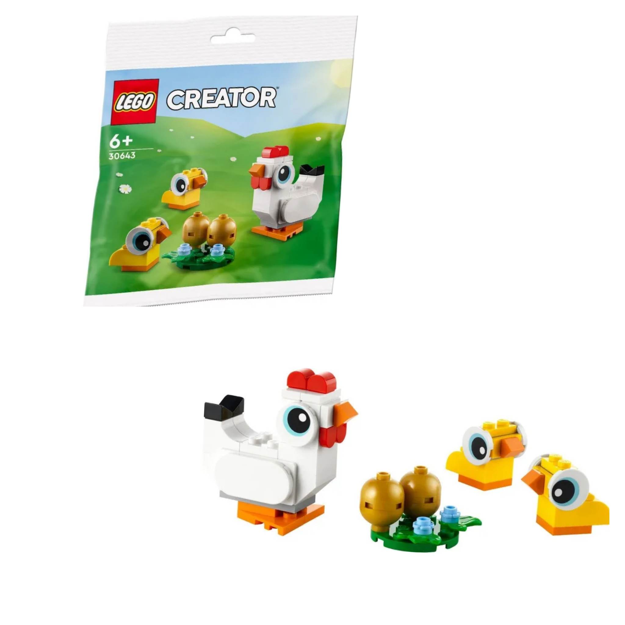 LEGO® Creator 30643 Velikonoční slepička s kuřátky