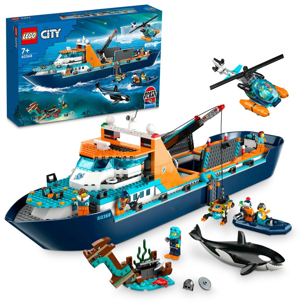 LEGO® CITY 60368 Arktická průzkumná loď
