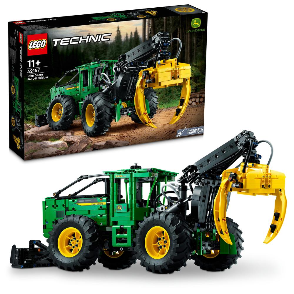 LEGO® TECHNIC 42157 Lesní traktor John Deere 948L-II