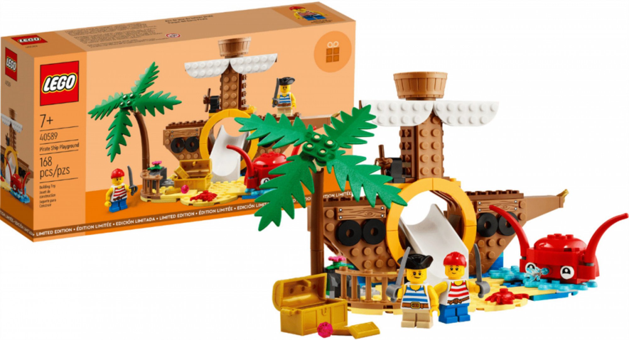 LEGO® 40589 Hřiště s pirátskou lodí