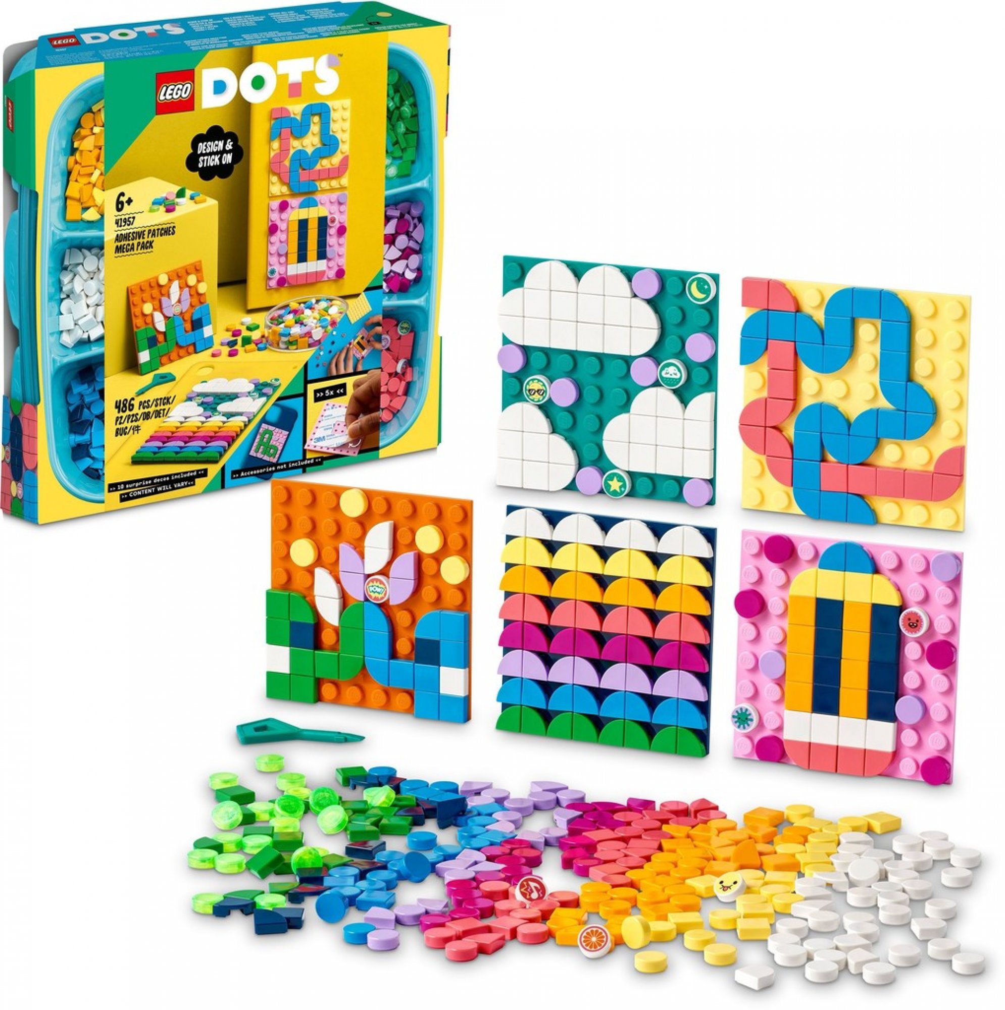 LEGO® DOTS™ 41957 Mega balení nalepovacích záplat