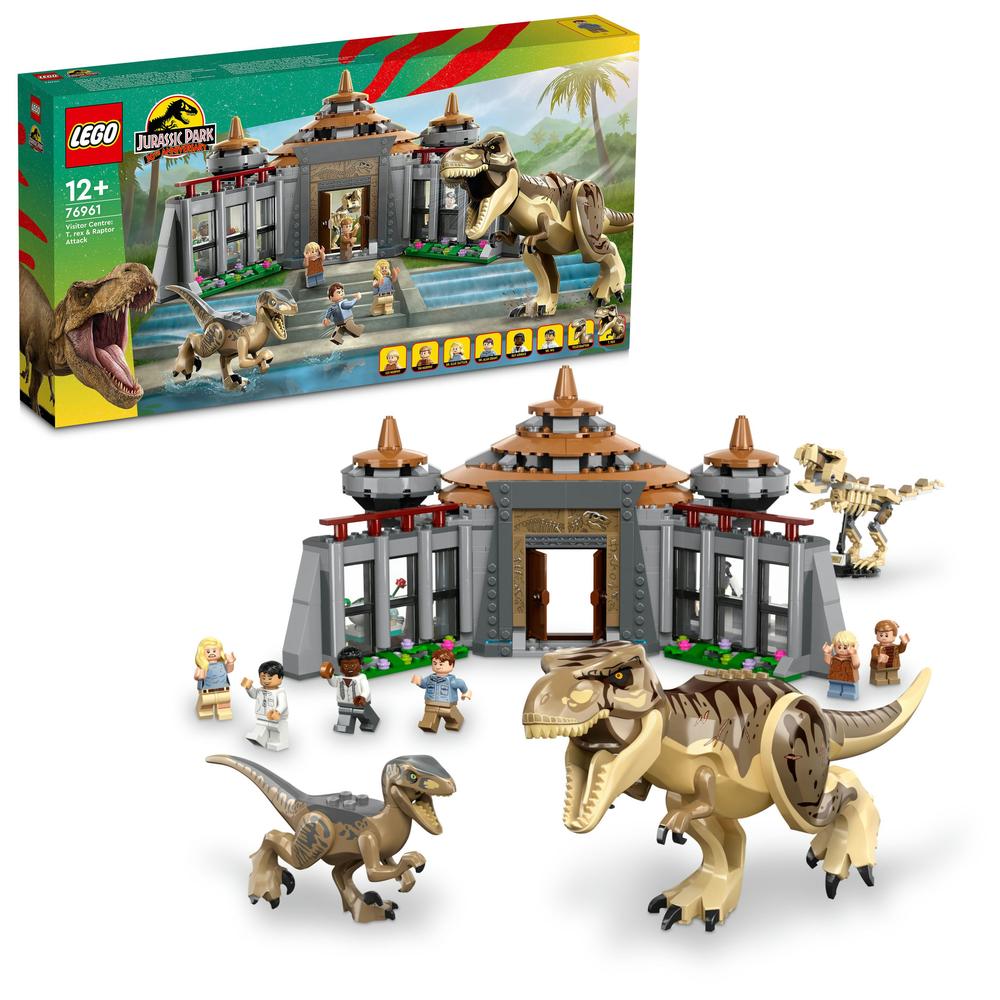 LEGO® Jurassic World™ 76961 Návštěvnické centrum Útok T-Rexe a Raptora