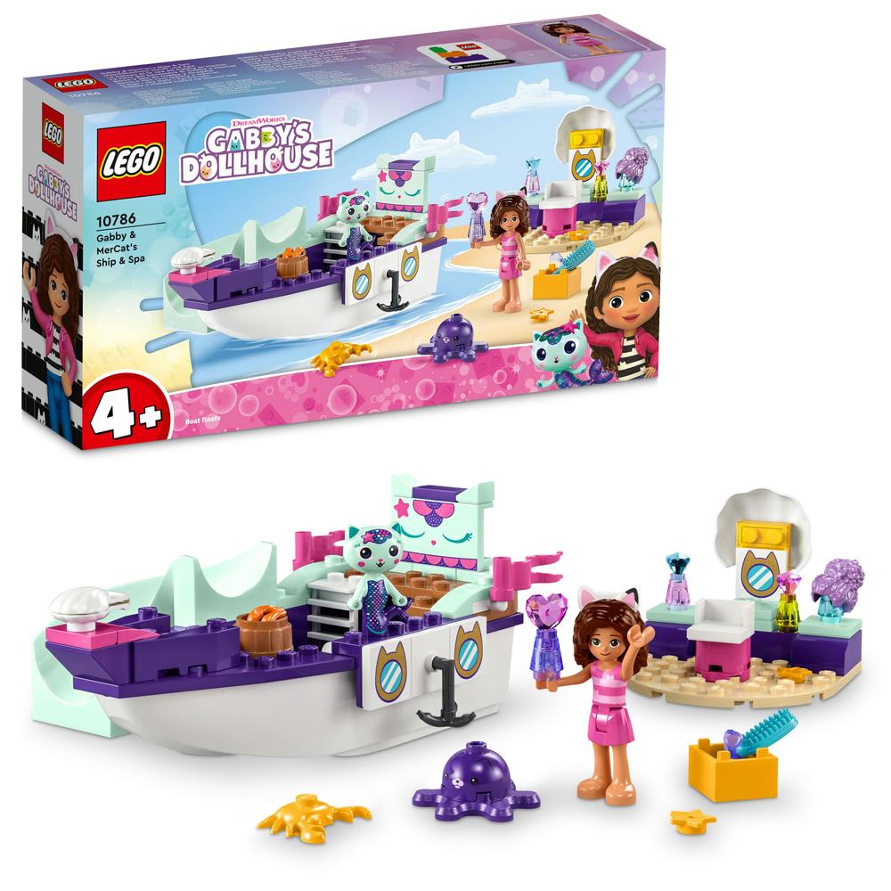 LEGO® Gabby's Dollhouse™ 10786 Gábi a Rybočka na luxusní lodi