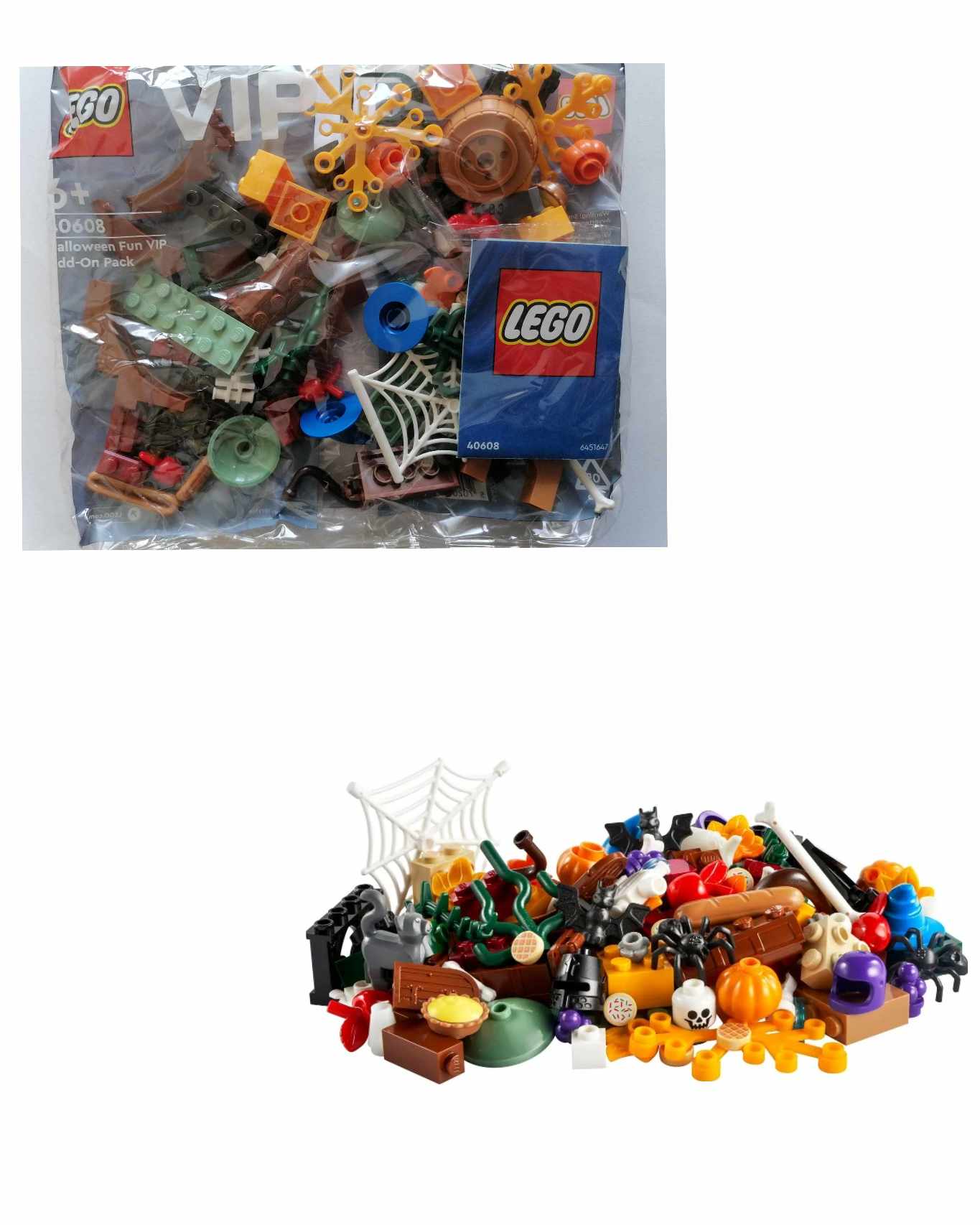 LEGO® 40608 Halloweenská legrace - doplňky (polybag)
