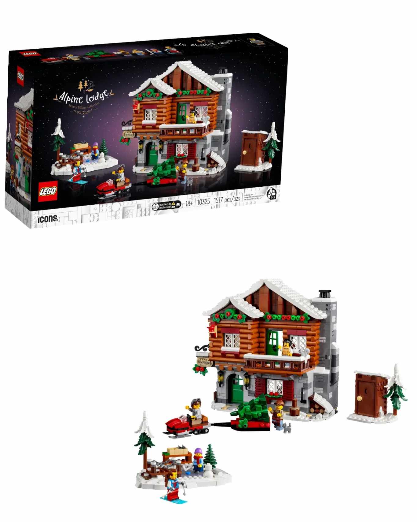 LEGO® ICONS™ 10325 Chata v Alpách