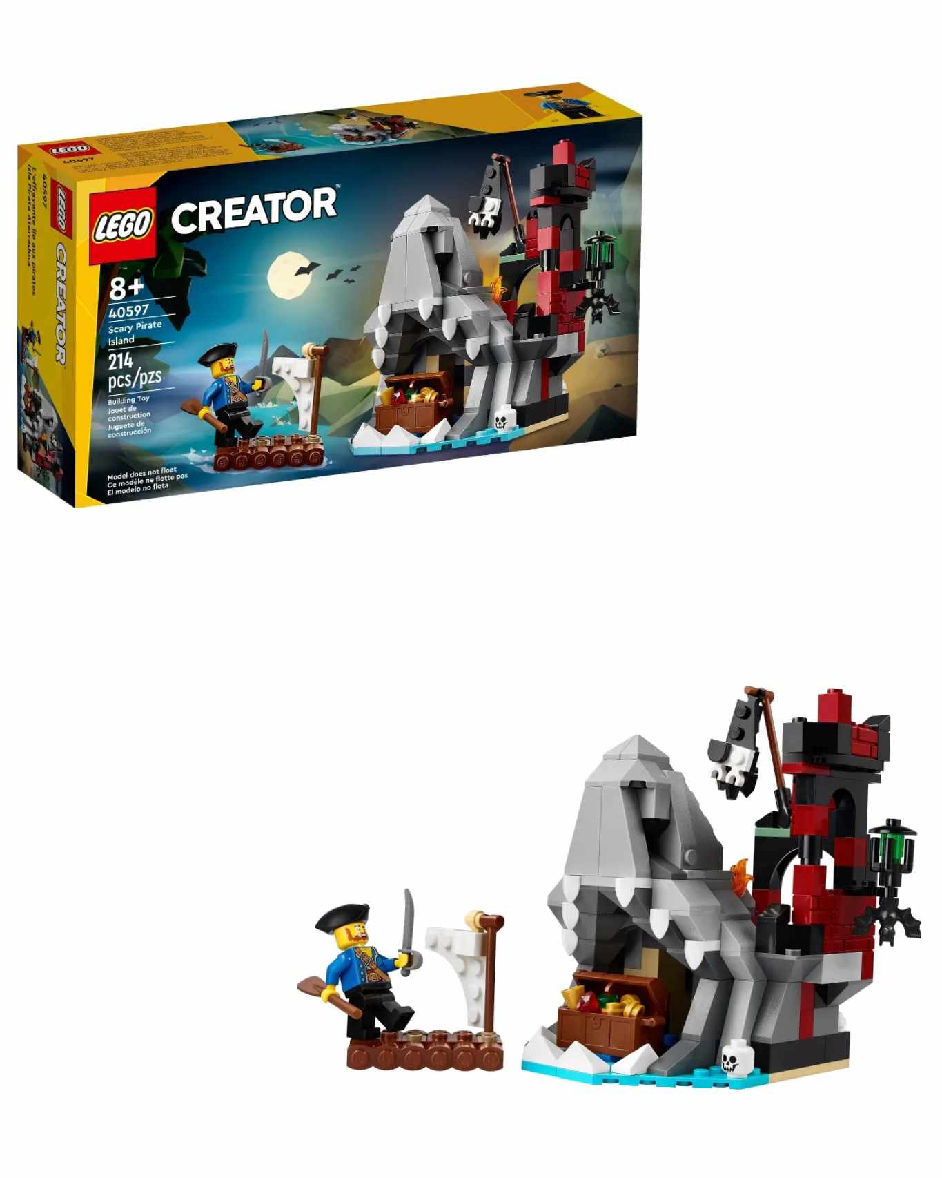 LEGO® Creator 40597 Strašidelný pirátský ostrov