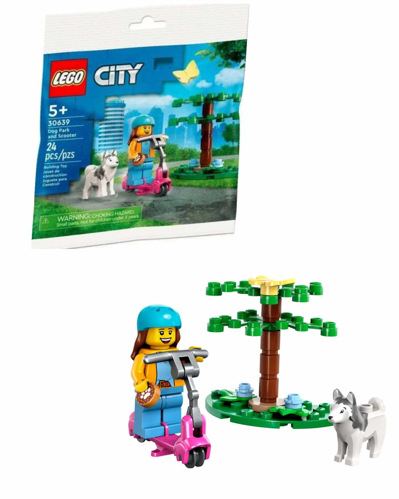 LEGO® City 30639 Dog Park and Scooter (polybag)