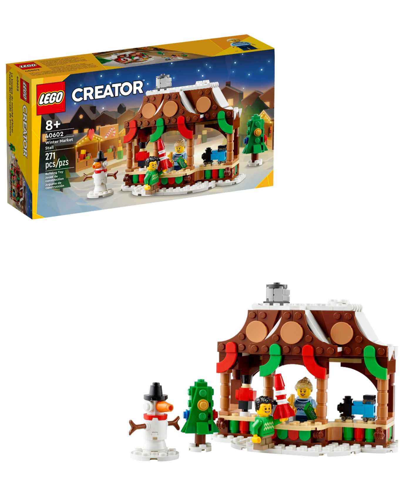 LEGO® 40602 Stánek na vánočním trhu