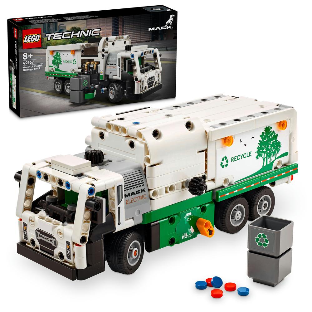 LEGO® TECHNIC 42167 Popelářský vůz Mack® LR Electric