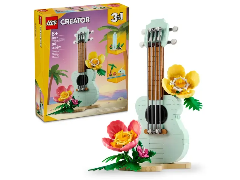 LEGO Creator 3V1 31156 Tropické ukulele