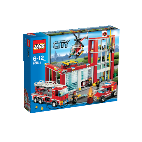LEGO 60004 CITY - Hasičská stanice