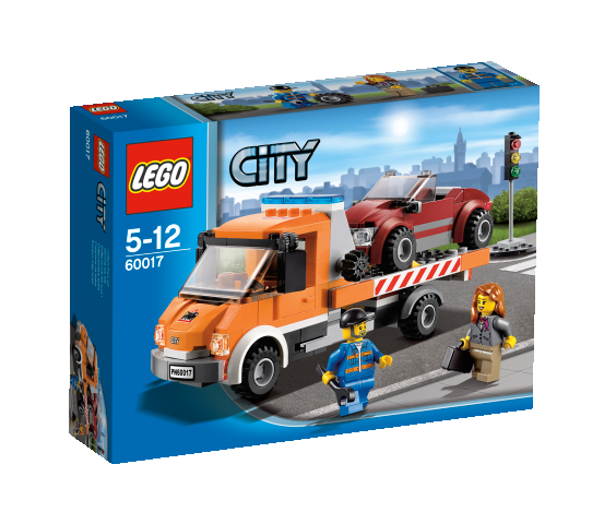 LEGO 60017 CITY - Auto s plochou korbou