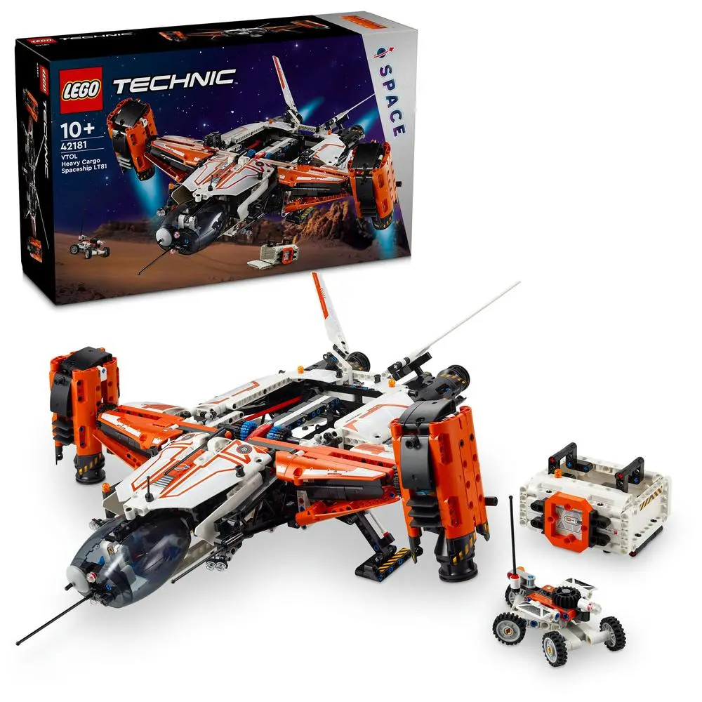 LEGO® TECHNIC 42181 VTOL Vesmírná loď na přepravu těžkého nákladu LT81