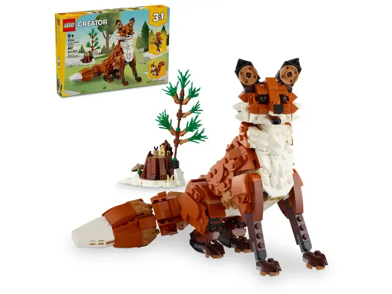 LEGO® Creator 31154 Zvířátka z lesa: Liška obecná