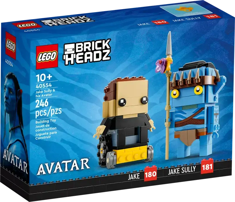 LEGO® BrickHeadz 40554 Jake Sully a jeho Avatar