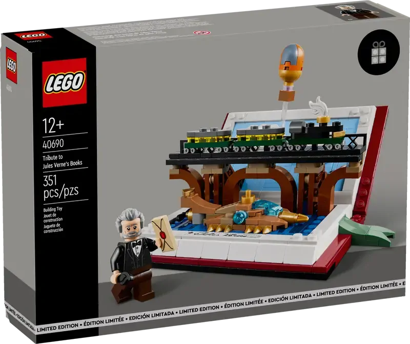 LEGO® 40690 Pocta knihám Julese Vernea