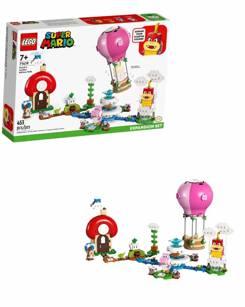 LEGO® Super Mario 71419 Peach a let balónem