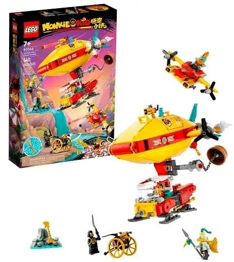 LEGO® Monkie Kid™ 80046 Vzducholoď Monkie Kida