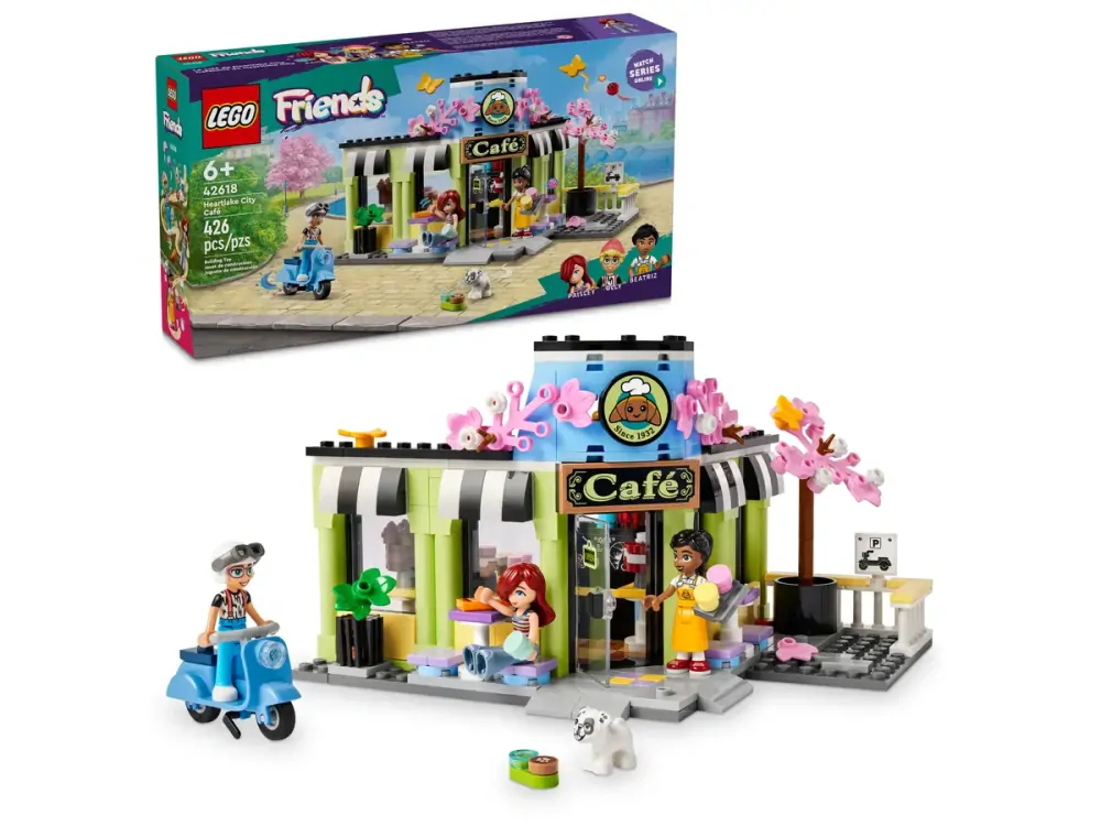 LEGO® Friends 42618 Kavárna v městečku Heartlake