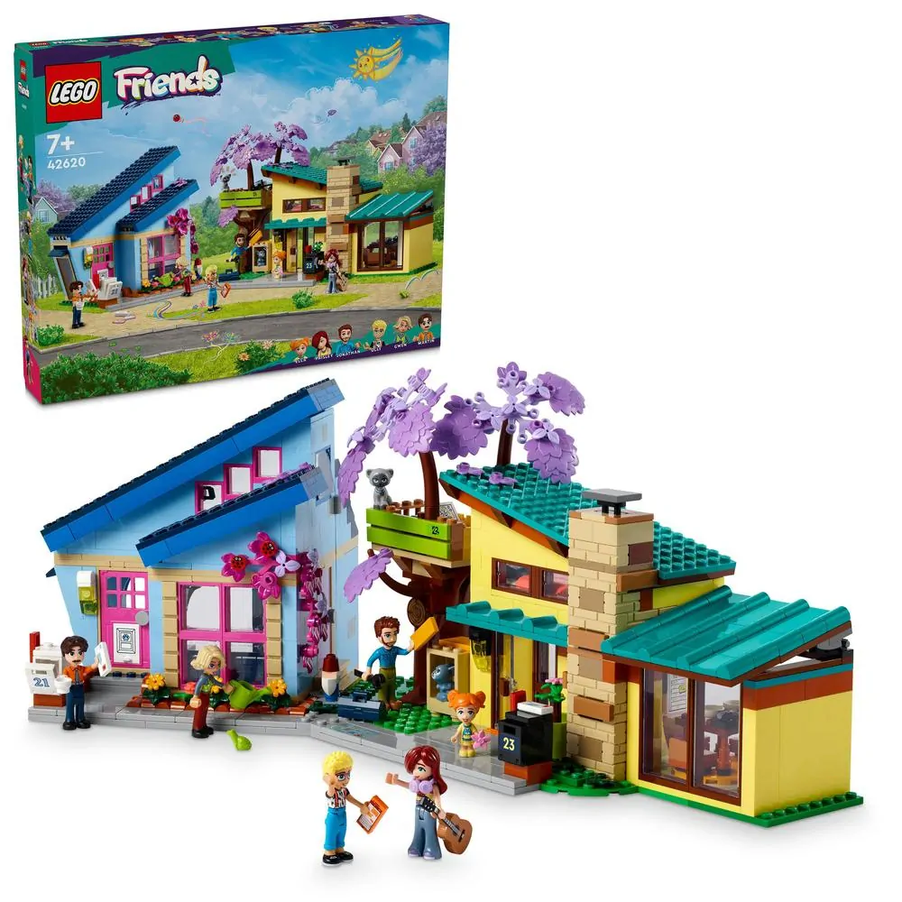 LEGO® Friends 42620 Rodinný dům Olly a Paisley