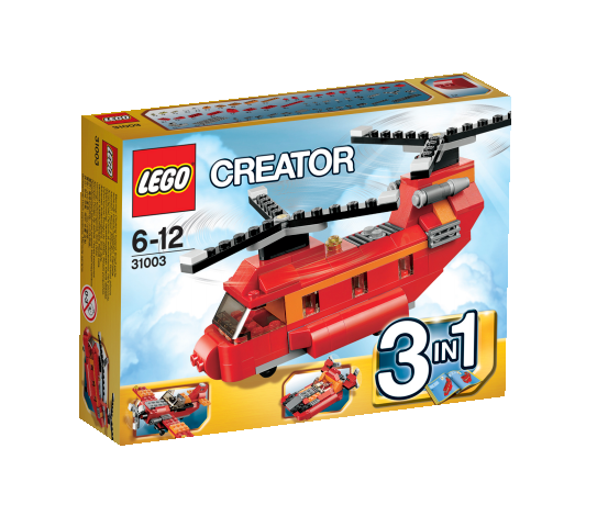 LEGO 31003 CREATOR - Červený vrtulník