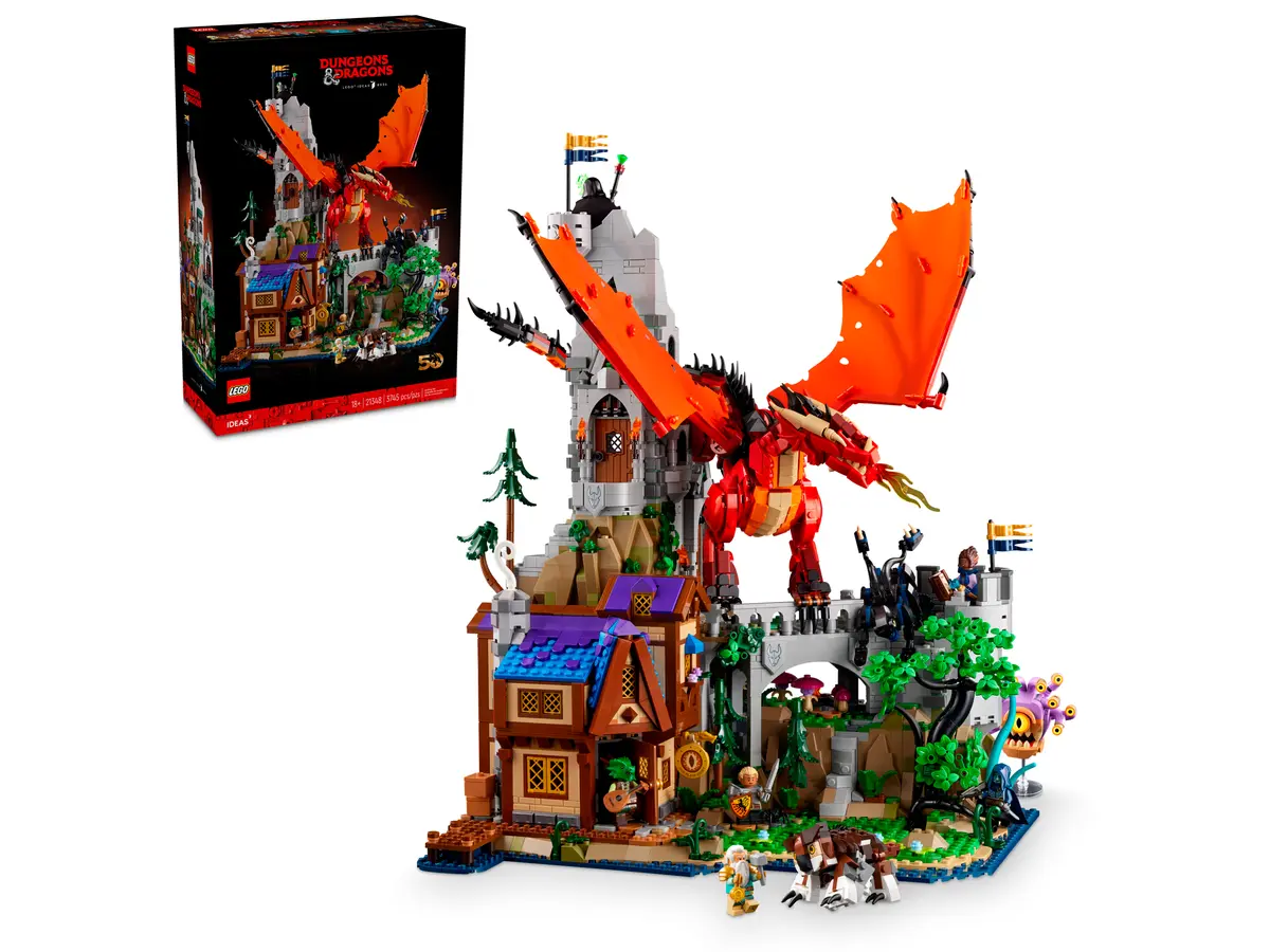 LEGO® Ideas 21348 Dungeons & Dragons: Příběh Rudého draka