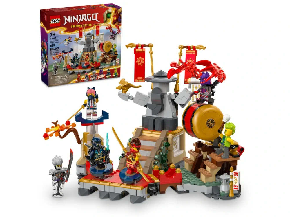 LEGO® NINJAGO® 71818 Turnajová bitevní aréna