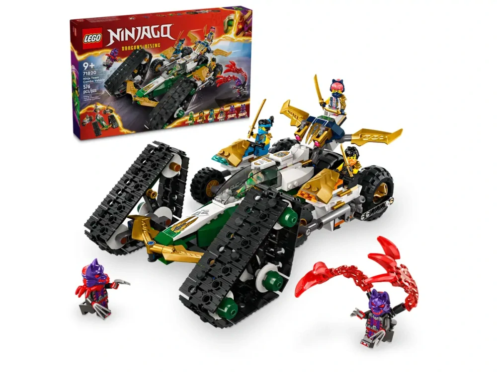 LEGO® NINJAGO® 71820 Tým nindžů a kombo vozidlo