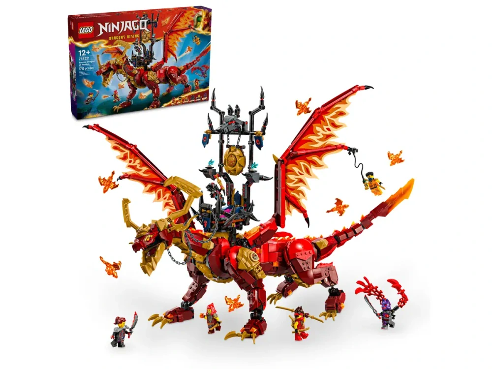 LEGO® NINJAGO® 71822 Zdrojový drak pohybu
