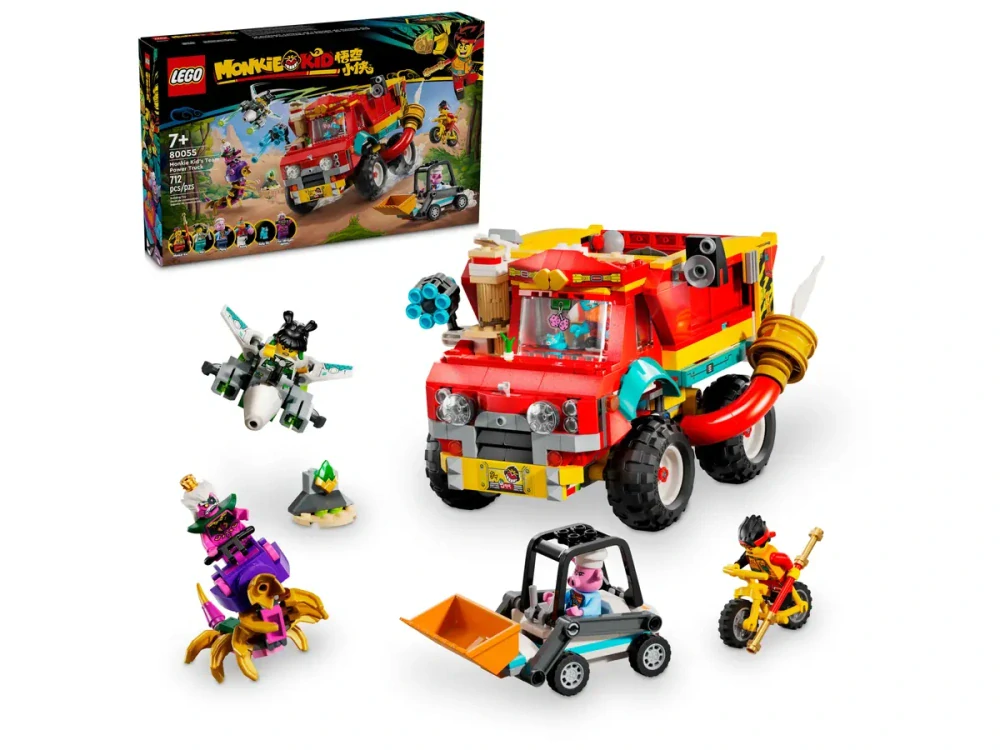 LEGO® Monkie Kid™ 80055 Výkonná dodávka týmu Monkie Kida